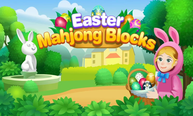 Easter Mahjong Blocks