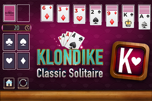 Classic Klondike Solitaire Card Game